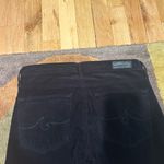 AG Adriano Goldschmied The Prima Mid Rise Cigarette Leg Black Corduroy Jeans 27 Photo 5