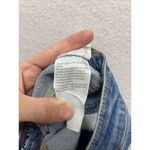 Peace Love World Jeans Med Wash High Front Flare Slit Jeans Size 8 Boho Hippie Photo 4