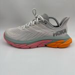 Hoka  One One Women’s Clifton Edge Running Shoes Us10 Gray Pink Orange 1110511 Photo 9