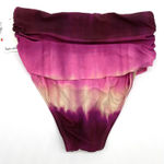 Splendid Bikini Bottom Size XS Highwaist Pant To Dye For Pink Beachy Summer Photo 0