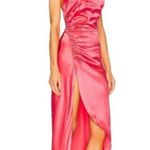 Retrofête Retrofete Sabrina Dress in Coral Size XS Halter Open Back NWT Maxi Sleeveless Photo 1