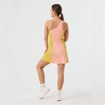 Outdoor Voices One Shoulder Workout Dress Nectarine/Dijon Photo 1