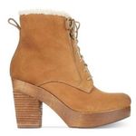 Ralph Lauren Denim Supply Suede leather Shearling Lace-Up boots Booties size 9. Photo 0