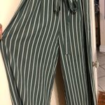 Medium Olive Green Button Down Jumpsuit Photo 1