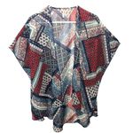 Live 4 Truth Red White & Blue Kimono Mixed Print-Medium Photo 1