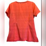 Scrubstar  Orange coral Short-sleeve Scrub Top Small Photo 2