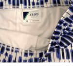 IZOD  Golf Athletic Straight Active Geometric White Blue Skirt Size Women's XS Photo 2