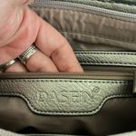 Dasein Handbag Vegan Leather Tassel Shoulder Bag Work Tote with Long Strap Silver Photo 5