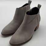 Toms  Gray Leilani Drizzle Suede‎ Women's Boots - Size 5.5 Photo 0