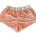 Victoria's Secret Victoria’s Secret XS Velour Baby Pink Shorts NWT Logo Photo 0