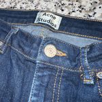 Acne Studios  Skinny Dark Wash High Rise Jeans Photo 6