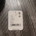 Free People  Intimately Black Runched Tub Top Size XS/S Photo 1