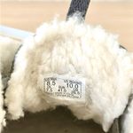 Vans Suede and Faux Fur Green Sneakers Size 10 Photo 4