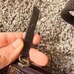 Vtg Tosca Blu Made Italy Leather Python Embossed Shoulder Shopping Bag Elegant Brown Photo 12