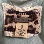 Free People Vintage Brown Lace Deep V Neckline Mini Dress Photo 7