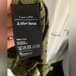 & Other Stories Stockholm Atelier & Other Stories Olive Green & Black A Line Shirt Dress 8/38 Photo 2