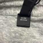 Bobi  Los Angeles Gray Button Up Shirt Bishop Sleeves 100% Cotton XS NWT Workwear Photo 7