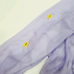 Song of Style Ines Sheer Top in Violet Purple Size M Photo 13