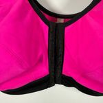 Cacique Sport by  Women neon pink black sport bra size 38DD Photo 4