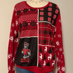 Recycled Karma Nc State Winter Christmas Theme Sweatshirt Photo 0