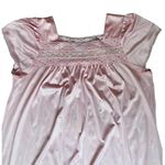 Vanity Fair Vintage 80s  Baby Pink Satin Slip Night Gown 🔥 Photo 2