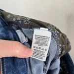 Free People We The Free Curvy High-Rise Wide-Leg Crop Jeans Size 31 Lace Up Back Photo 9