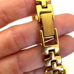 Avon faux tortoise vintage watch/ bracelet. Brown Photo 9