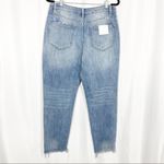 KanCan High Rise Distressed Mom Jeans: Light Stone Wash Size 30 Photo 4
