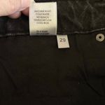 Pistola NEW  Size 29 Nova Relaxed High Rise Cut Off Denim Jean Shorts Black Photo 6