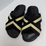 Jenni Kayne NWOT  Cotton Crossover Sandal Sz. 39 (US 9) Photo 2