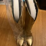 Cowboy boots Gold Size 6.5 Photo 4