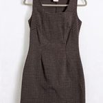 Cloud 8 Vintage Plaid Dress Size Medium Black Photo 8