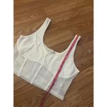 Aeropostale  White Crop Top Size Large Photo 2
