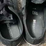 Converse Black Sparkle Lace Up Sneakers size 7 Photo 5
