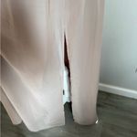 Birdy Grey  August Convertible Chiffon Taupe Champagne Bridesmaid Dress Womens XS Photo 2