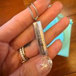 Tiffany & Co. 1837 silver bar pendant necklace Photo 3