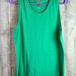 Hanes Large Perfect Tank Green Crewneck Tank Top Photo 0