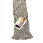 Boots Socks Knitted Crochet Fashion Leg Knee High socks Gray Photo 1