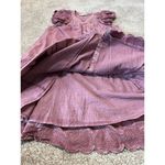 Sea NY Heart Quilt Petal Sleeve Tiered Dress size S Pink Photo 14