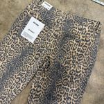 Aritzia NWT vintage wash y2k cheetah leopard print baggy wide leg jeans Photo 5