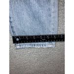 American Eagle  Girlfriend Jeans Women 8‎ Short High Rise Distressed Thrashed Photo 5