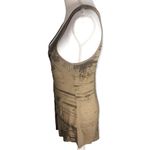 Miss Me Floral Lace Rhinestone Linen Blend Tank Top Photo 66