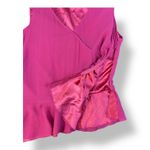 Spenser Jeremy‎ Silk Lined Blouse Womens Size S Pink Business Boho Photo 4