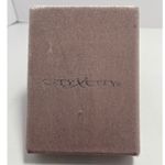 City x City Genuine Crystal Earrings Set Silver Plated Studs & Small Hoop Gift Photo 2