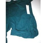 NWT New Womens Ecru $120 Shorts Tencel Teal Green 10 Casual Belt Work Casual Photo 2