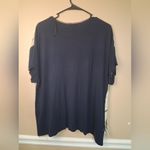 ZARA  COLLECTION Navy Blue Top Photo 2