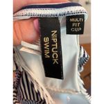 Niptuck Swim black and White Stripe One Piece Swimsuit size 6‎ Photo 3