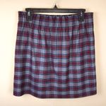 J.Crew  Women’s Wool Blend Plaid School Girl Pull-On Skirt Photo 2