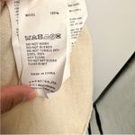 Sacai 100% Wool Stripe Cableknit Zipper Sweater Cream Green Gray NEW XXL Photo 8