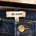 RE/DONE Womens Jeans 70s Stove Pipe Deep Indigo Fade Button Fly 26 Photo 6